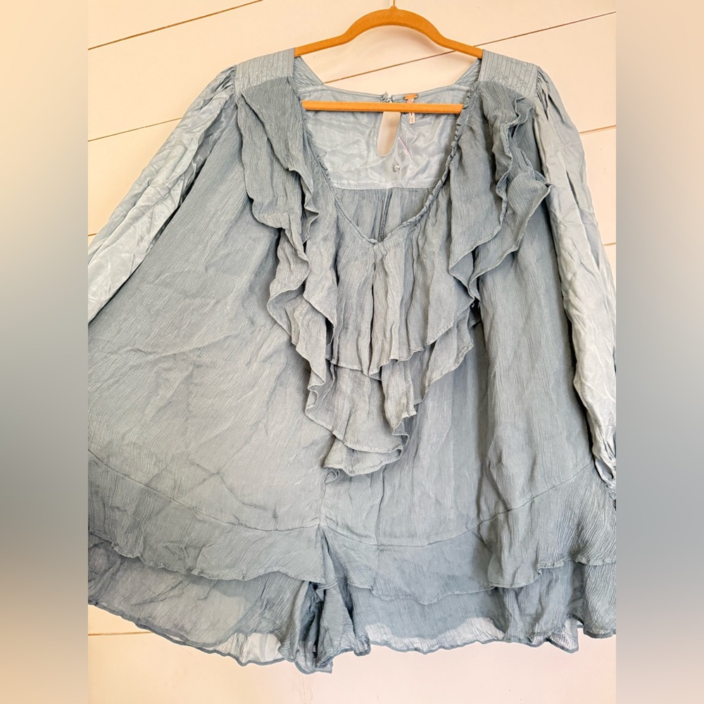 NWOT free people Prairie Dust romper - Picture 16 of 16